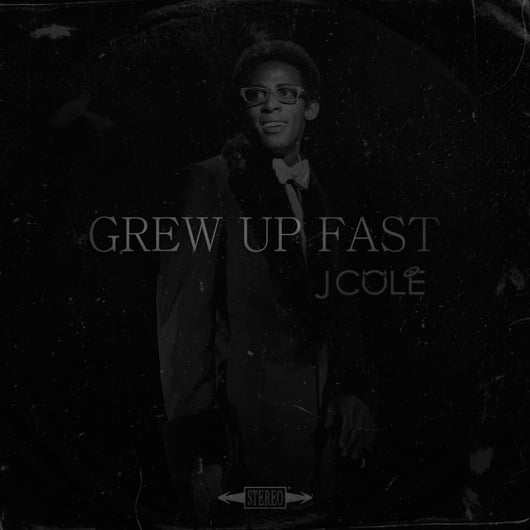 Album cover art for "Grew Up Fast" by DJ Spinz