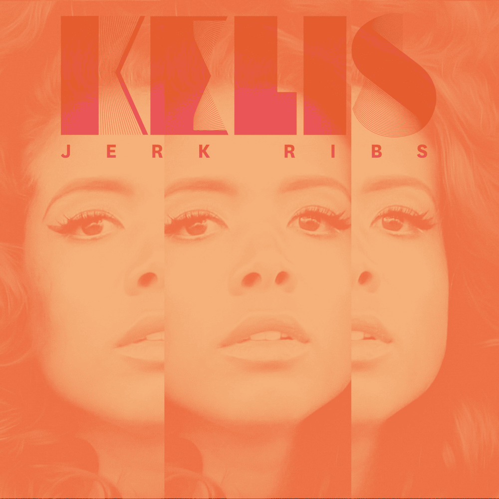 Album cover art for "Jerk Ribs" by Kelis