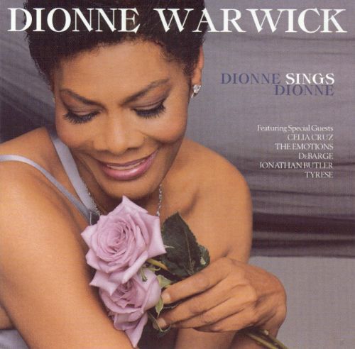 Album cover art for "If I Want To" by Dionne Warwick