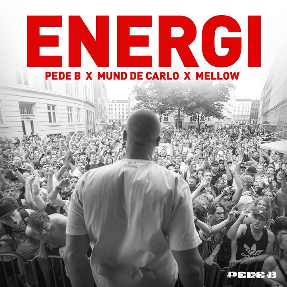 Album cover art for "Energi" by Pede B & Mellow (DNK) & Mund de Carlo