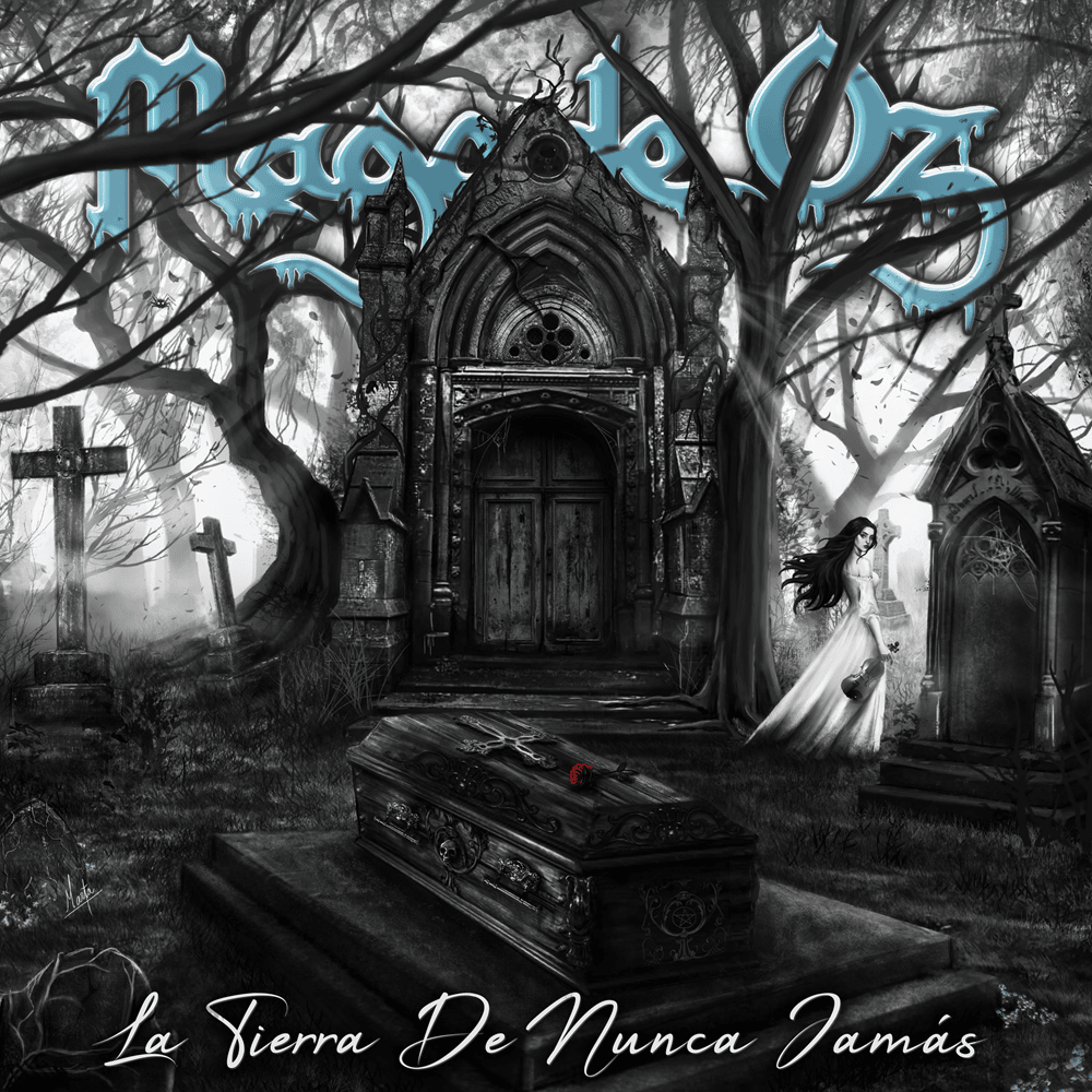 Album cover art for "La Tierra de Nunca Jamás" by Mägo de Oz