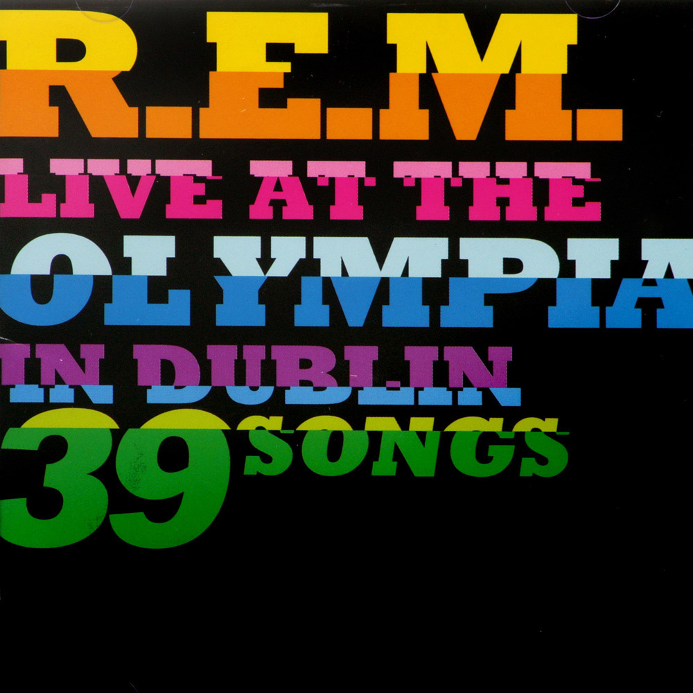 Album cover art for "Harborcoat (Live at the Olympia)" by R.E.M.