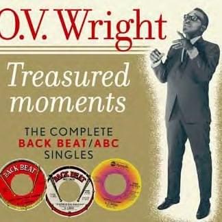 Album cover art for "Blowing In The Wind" by O.V. Wright