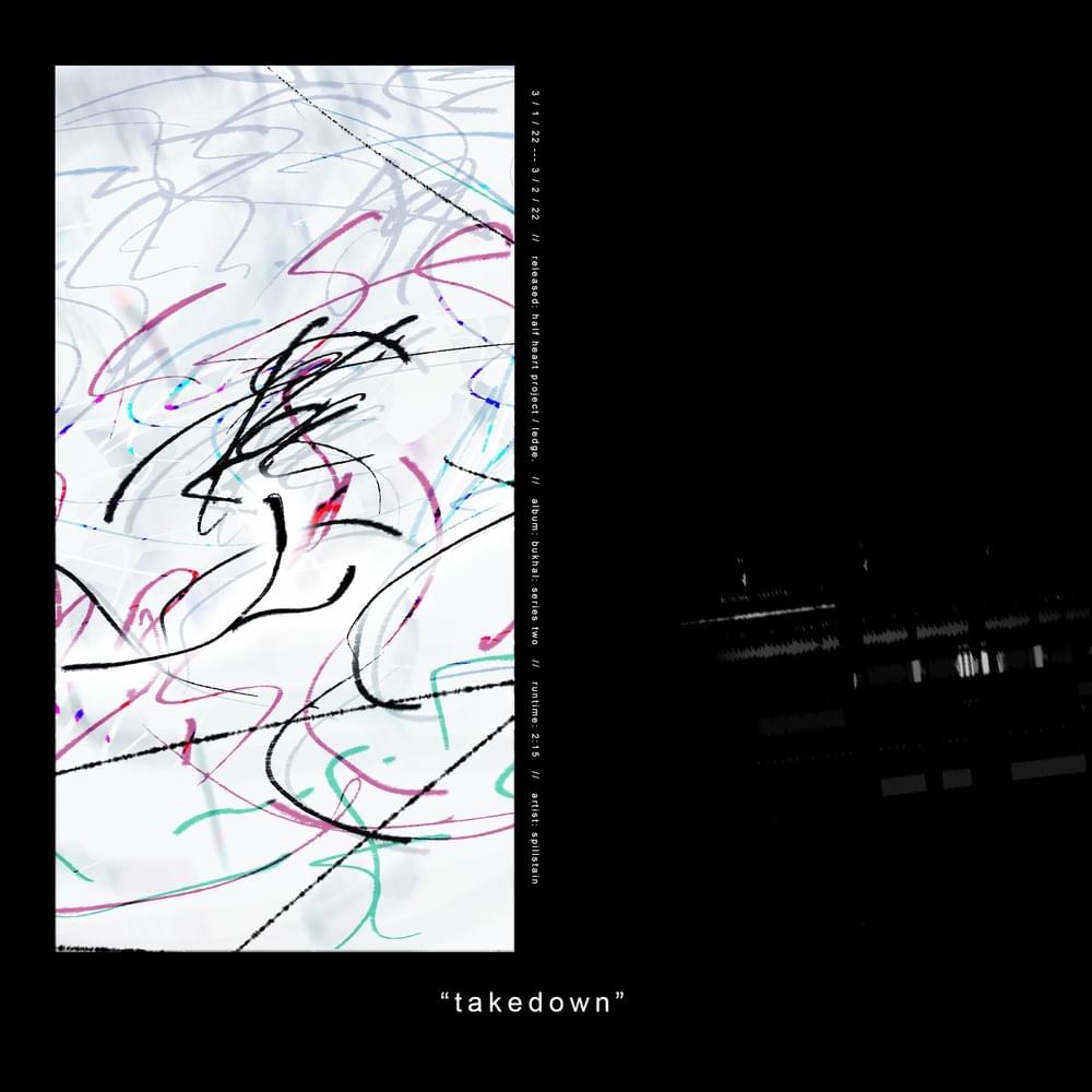Album cover art for "Takedown" by Shimi violet