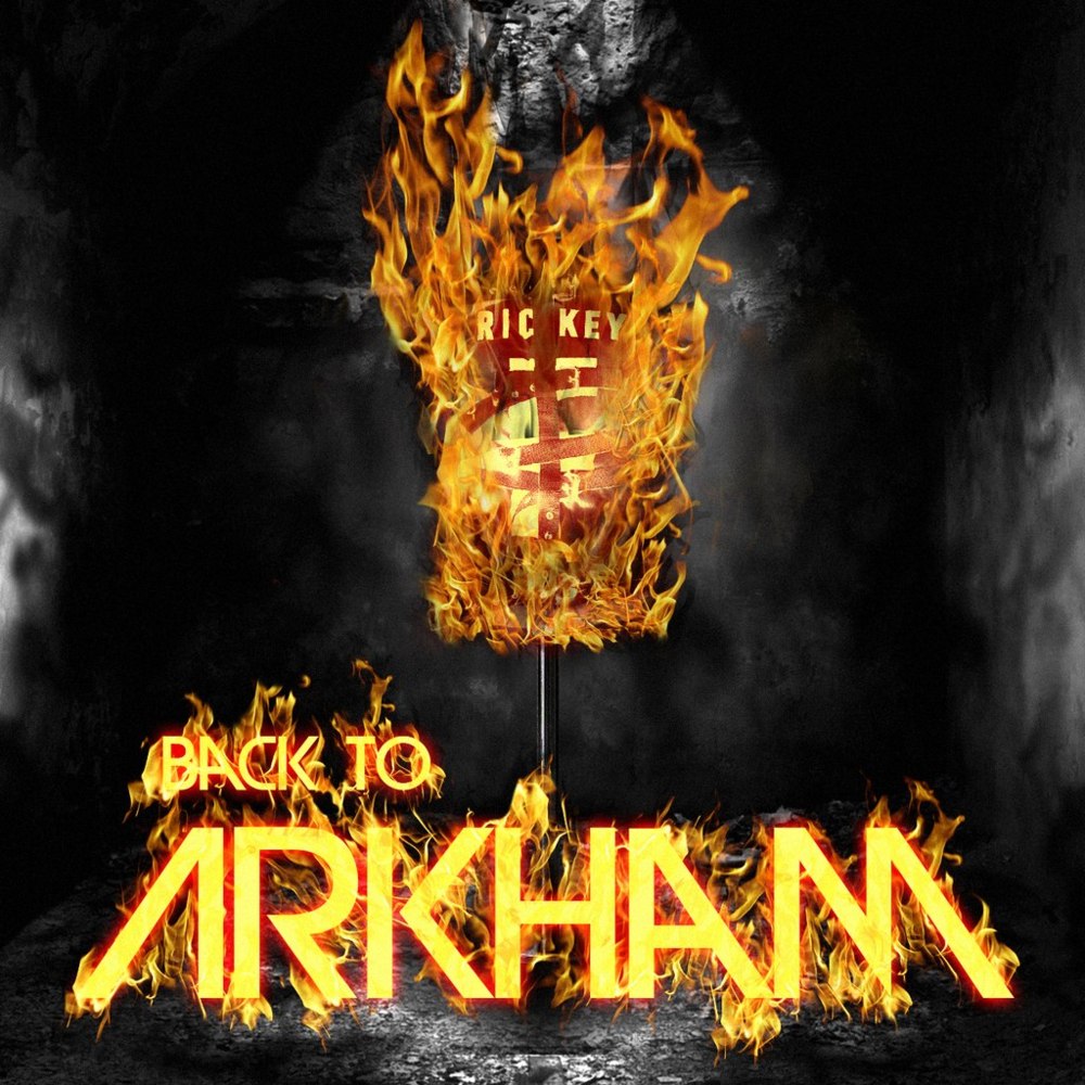 Album cover art for "Back to Arkham" by Rickey F & Тот Самый (Tot Samiy) & ALPHAVITE & Masha Hima
