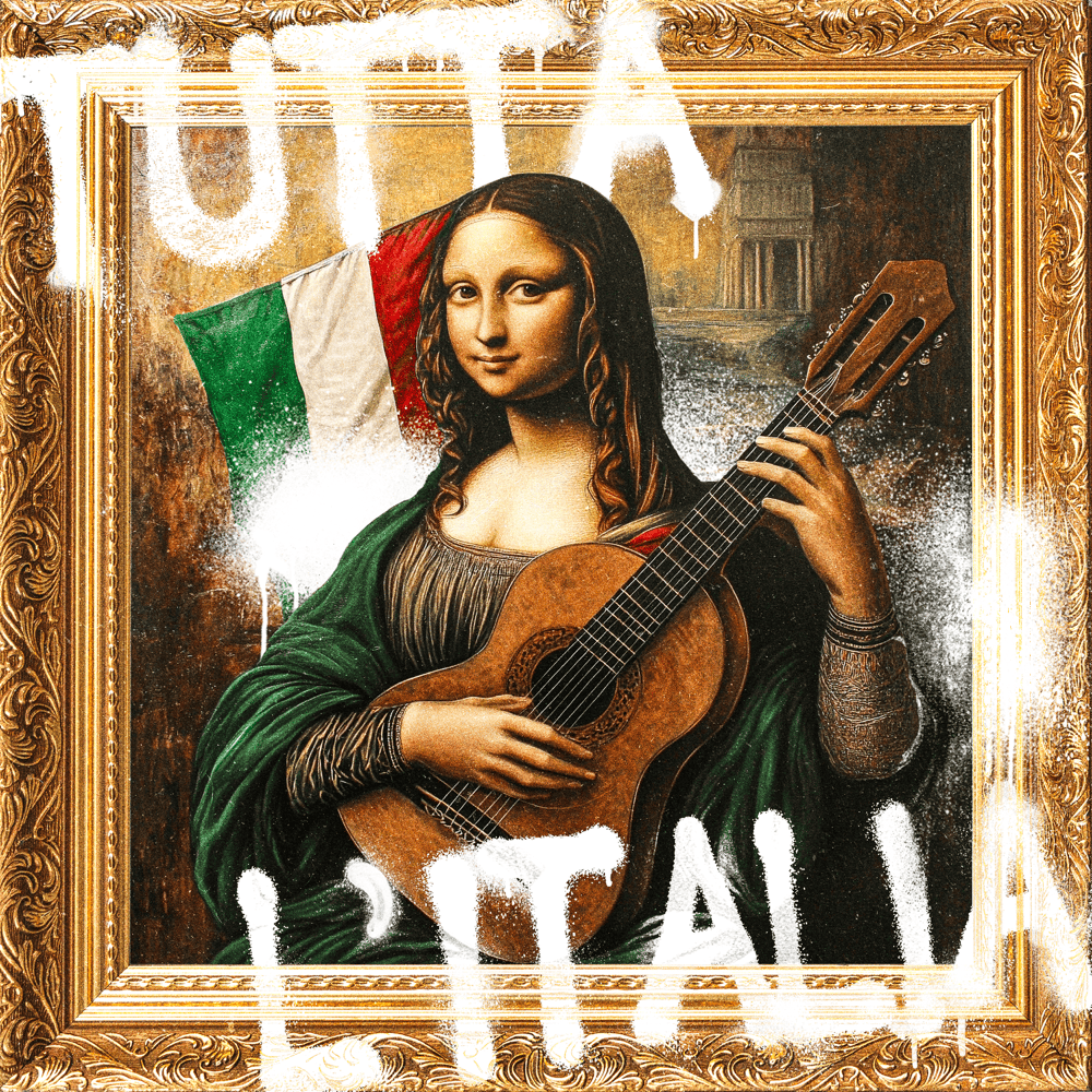 Album cover art for "Gabry Ponte - Tutta L'Italia (Traduction française)" by Genius traductions françaises