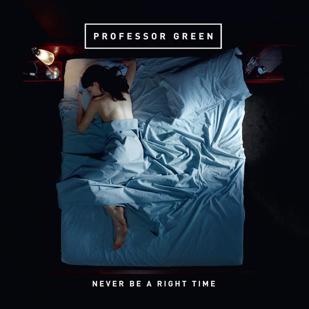 Album cover art for "Never Be a Right Time" by Professor Green & Ed Drewett