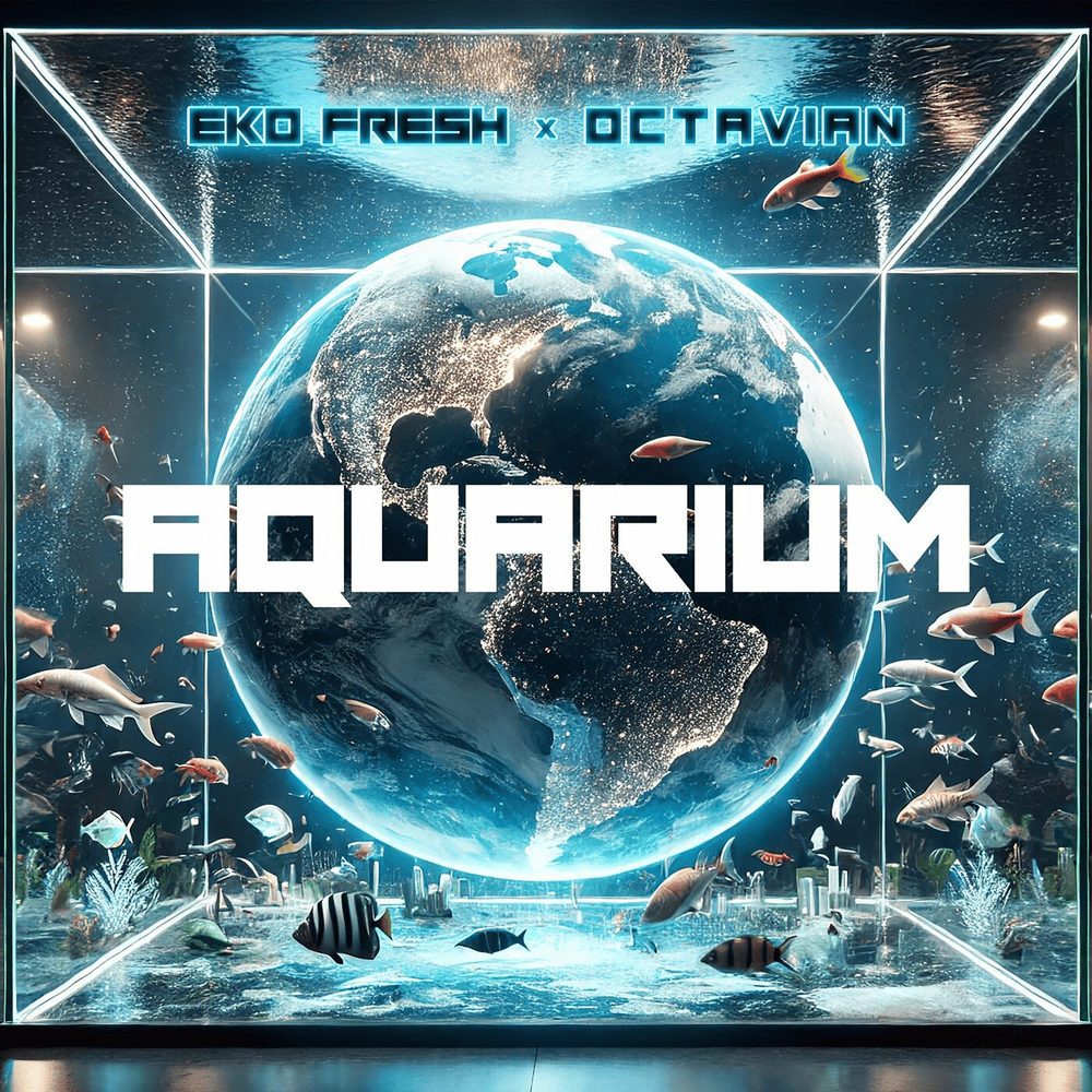 Album cover art for "Aquarium" by Eko Fresh