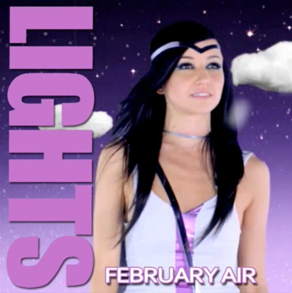 Album cover art for "February Air" by Lights