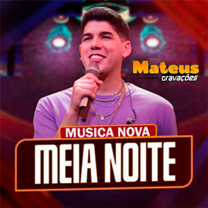 Album cover art for "Meia Noite" by Zé Vaqueiro