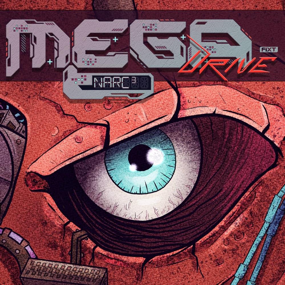 Album cover art for "NARC^3" by Mega Drive