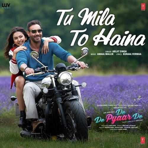Album cover art for "Tu Mila To Haina" by Arijit Singh