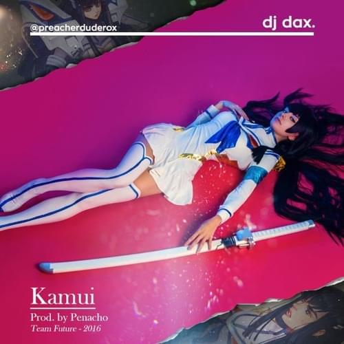 Album cover art for "Kamui" by pdr dax