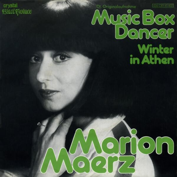 Album cover art for "Music Box Dancer" by Marion Maerz