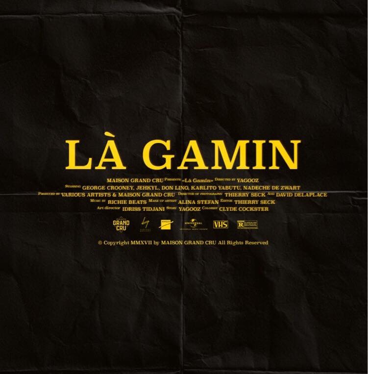 Album cover art for "L� gamin" by Deen Burbigo