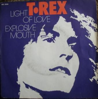 Album cover art for "Explosive Mouth" by T. Rex