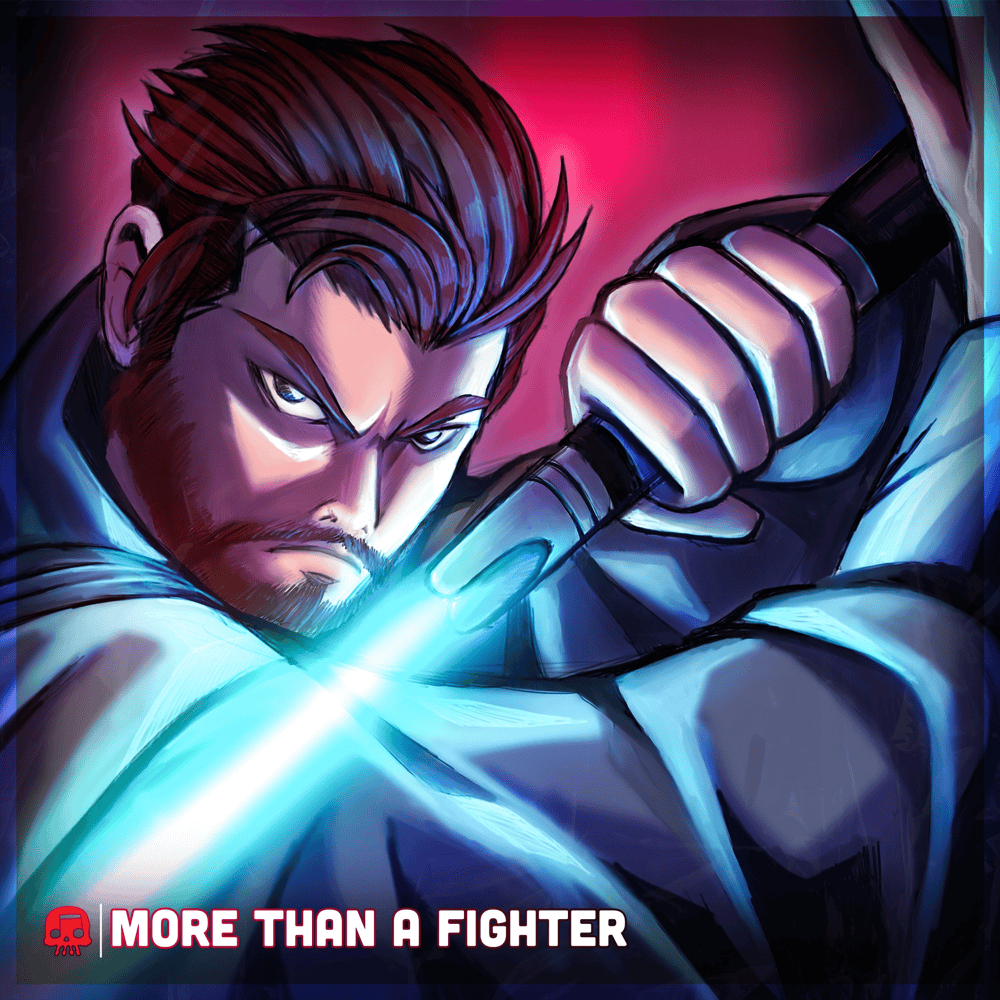 Album cover art for "More Than a Fighter" by JT Music
