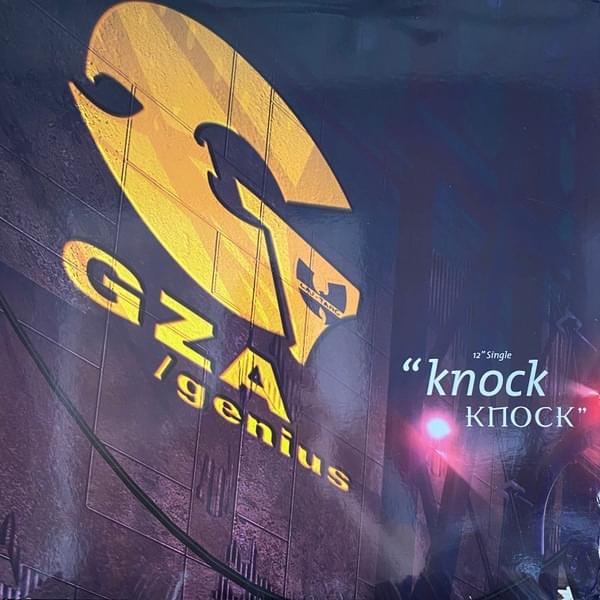 Album cover art for "Knock, Knock" by GZA