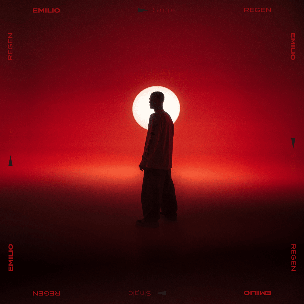 Album cover art for "Regen" by Emilio