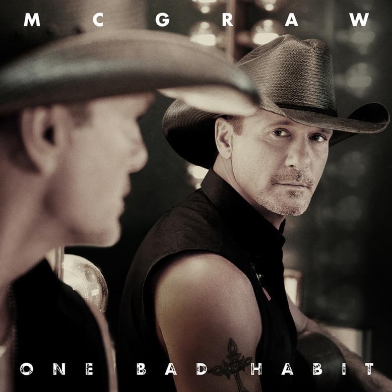 Album cover art for "One Bad Habit" by Tim McGraw