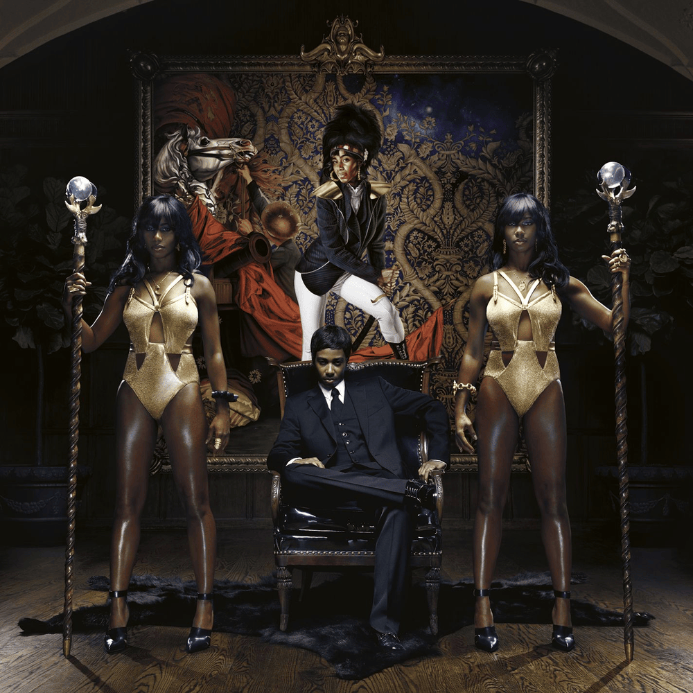 Album cover art for "Big Mouth" by Santigold