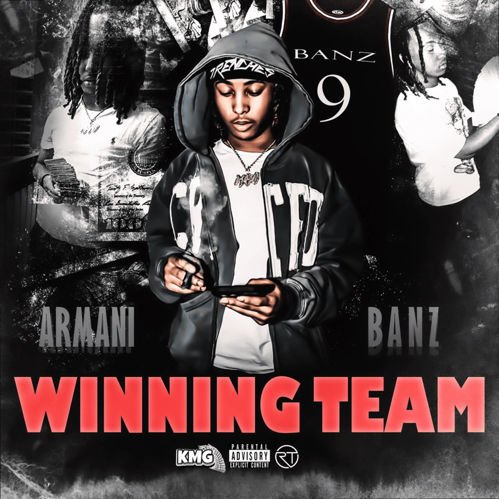 Album cover art for "Winning Team" by Armanibanz!