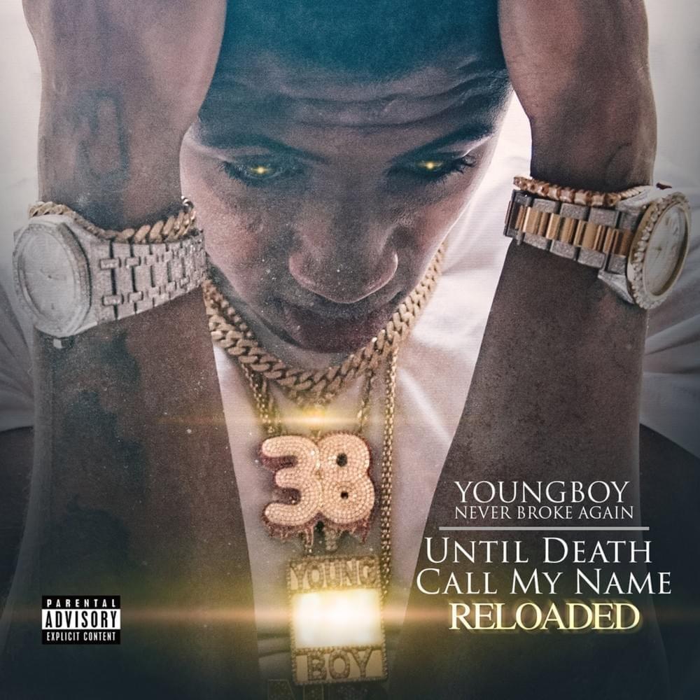 Album cover art for "Run It Up" by YoungBoy Never Broke Again