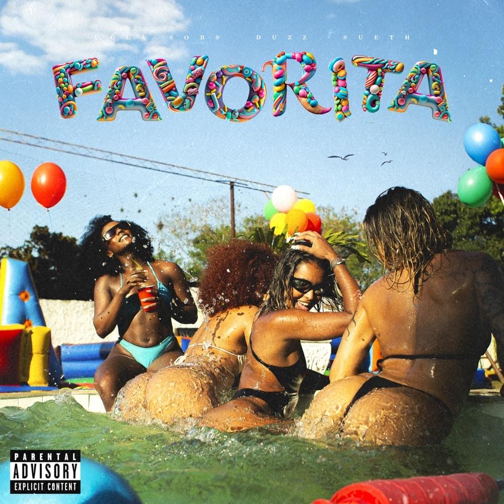 Album cover art for "Favorita" by UCLÃ & Sobs & Duzz & Sueth