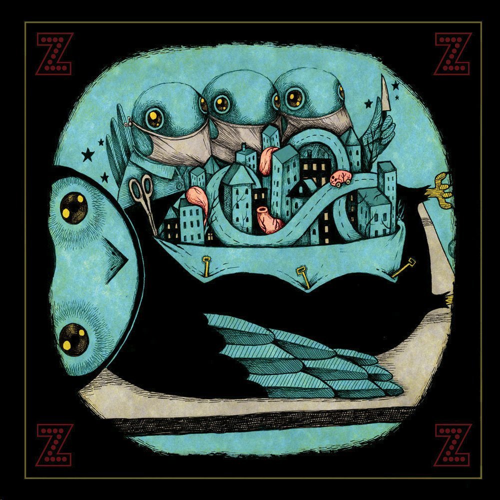 Album cover art for "Chills" by My Morning Jacket & Andrew Bird