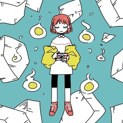Album cover art for "GHOST" by Ferry (Vocaloid) & flower (フラワ) (Vocaloid)