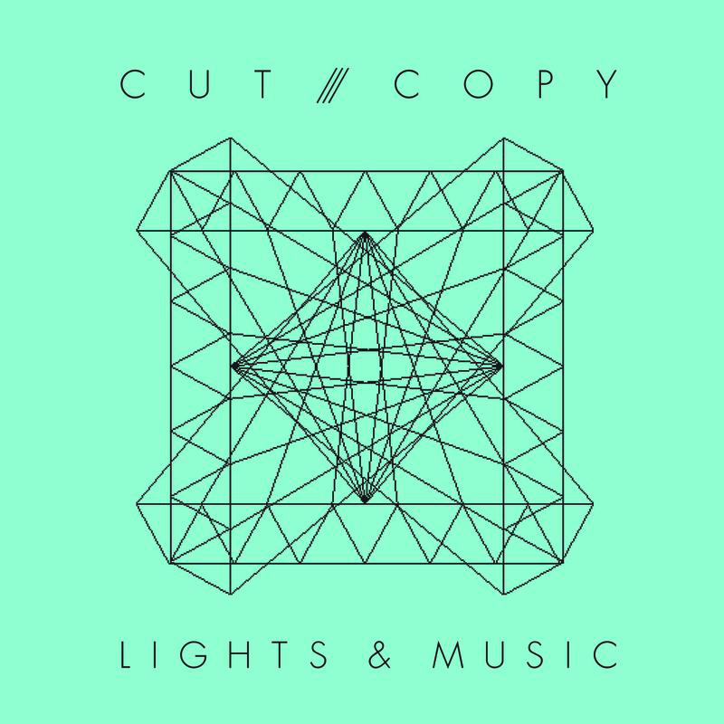 Album cover art for "Lights & Music" by Cut Copy