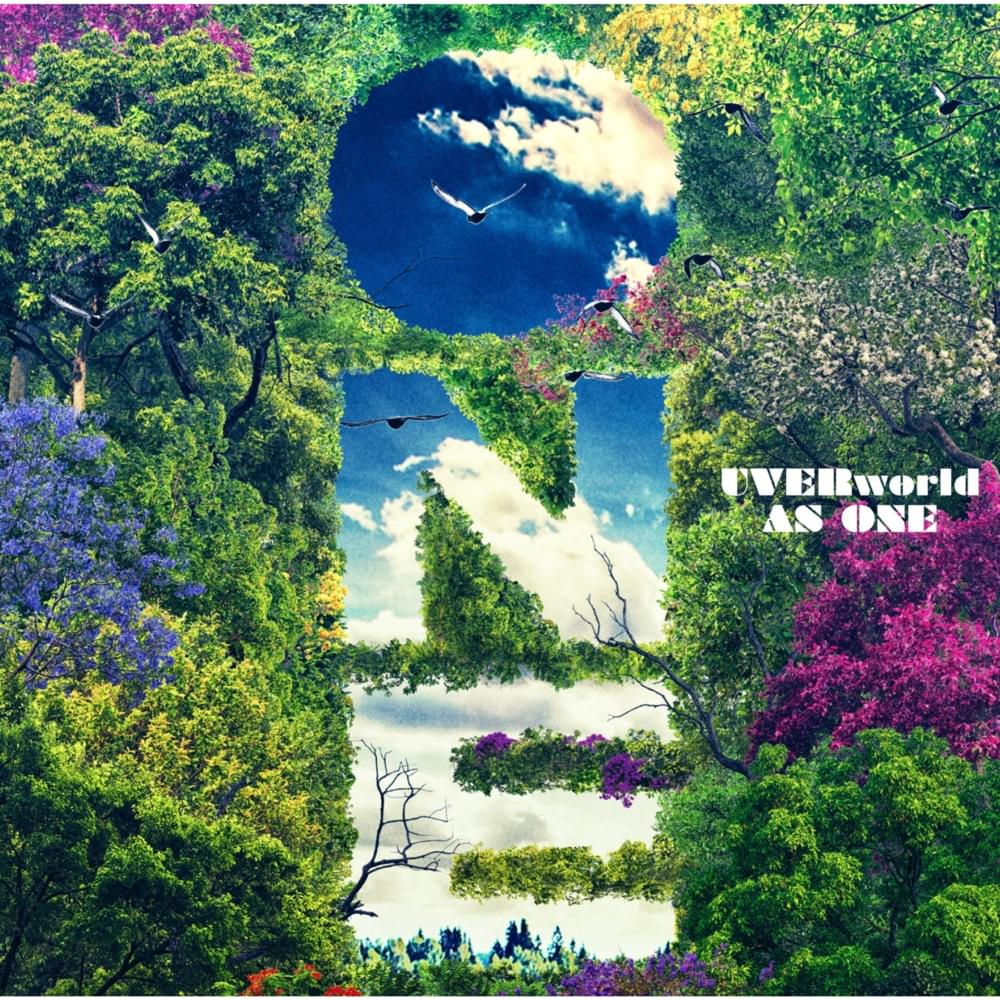 Album cover art for "AS ONE" by UVERworld