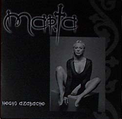 Album cover art for "Negro Azabache" by Marta Sánchez