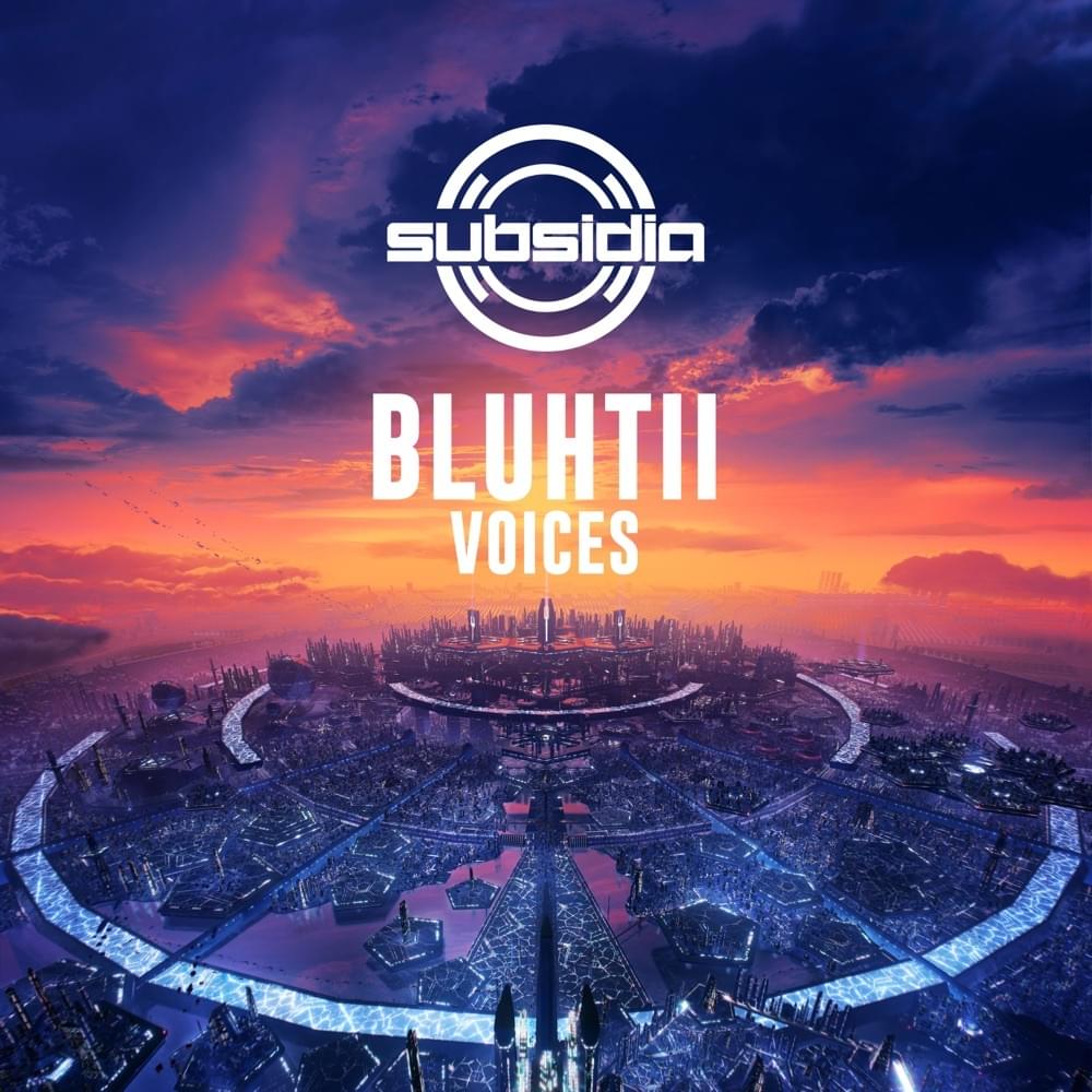 Album cover art for "Voices" by Bluhtii