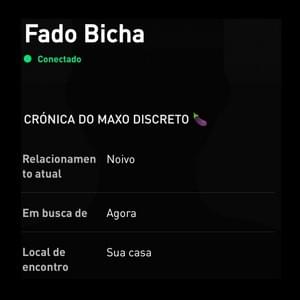 Crónica do maxo discreto by Fado Bicha