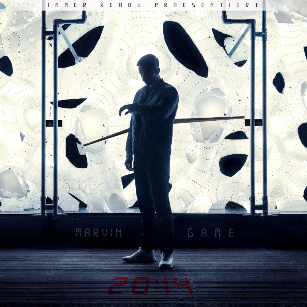 Album cover art for "Auf mein Grab" by Marvin Game & Abba Lang & BRKN