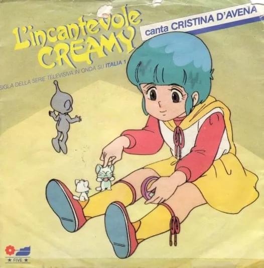 Album cover art for "L’incantevole Creamy" by Cristina D’Avena