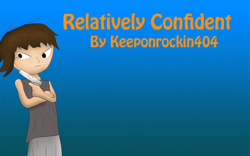 Album cover art for "Relatively Confident" by 404