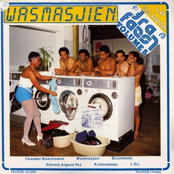 Album cover art for "Wasmasjien" by Trafassi