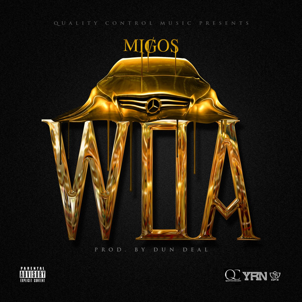 Album cover art for "WOA" by Migos