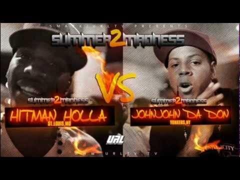Album cover art for "Hitman Holla vs. John John Da Don" by URLtv & John John Da Don & Hitman Holla