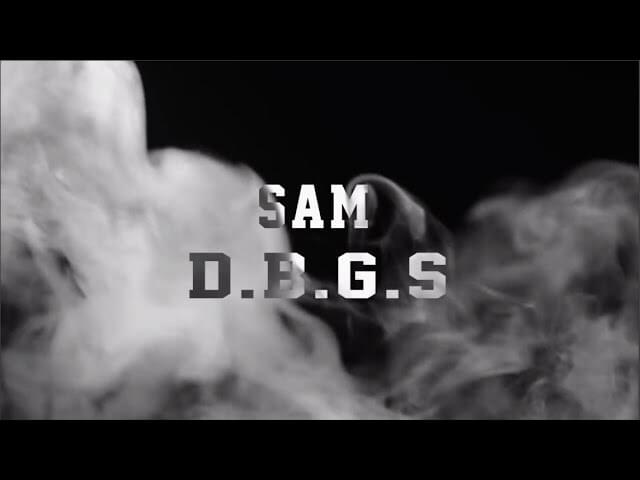 Album cover art for "D.B.G.S" by Şam