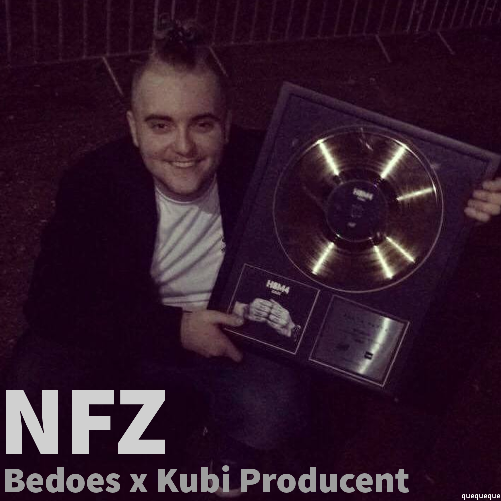 Album cover art for "NFZ" by Bedoes 2115