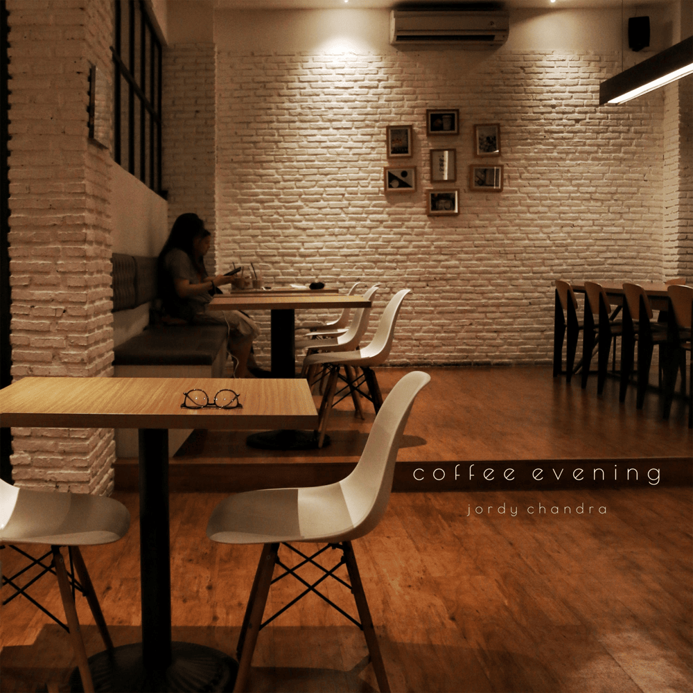 Album cover art for "Coffee Evening" by Jordy Chandra