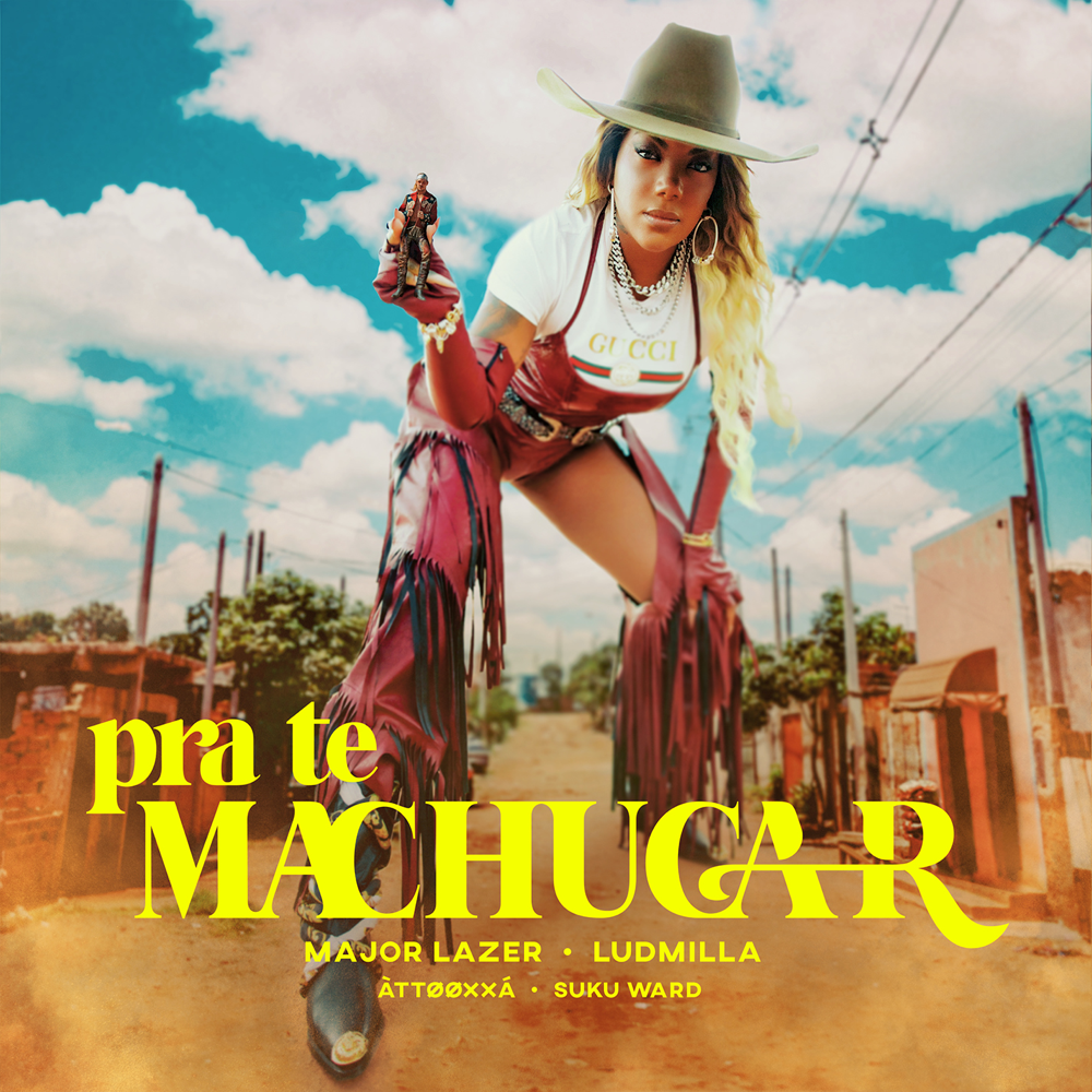 Album cover art for "Pra te Machucar" by Major Lazer & Suku Ward 21 & ÀTTØØXXÁ