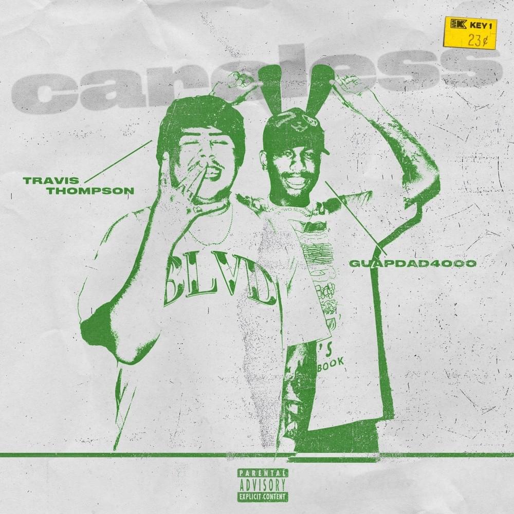 Album cover art for "Careless" by Travis Thompson & Guapdad 4000