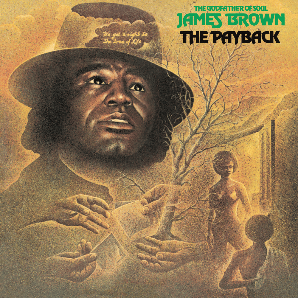 Album cover art for "Stone to the Bone" by James Brown