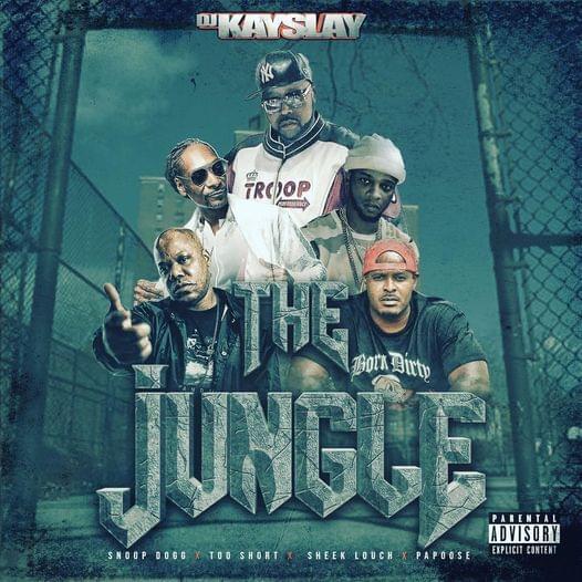 Album cover art for "The Jungle" by DJ Kay Slay & Papoose & Sheek Louch & Too $hort & Snoop Dogg