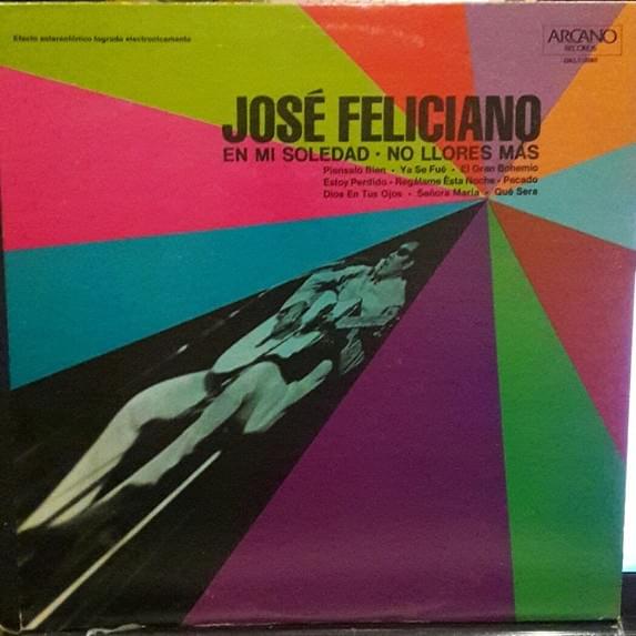 Album cover art for "Estoy Perdido" by José Feliciano