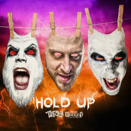 Album cover art for "Hold Up" by Twiztid & James Garcia